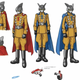 Nuevos personajes creados para la película, diseñados por Akira Toriyama.